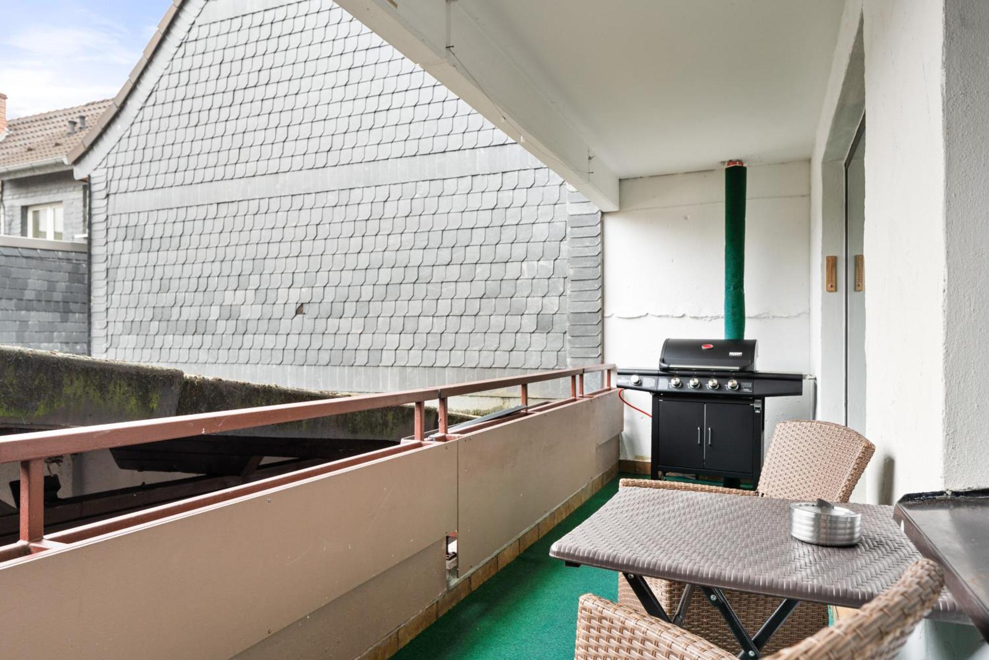 Easybike Balkon Switch 4P Grill Lejlighed Arnsberg Eksteriør billede